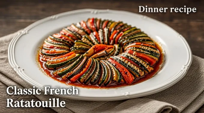 Dinner Recipe Classic French Ratatouille