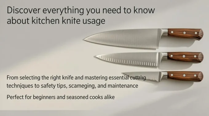 Mastering the Blade A Complete Guide on How to Use a Knife in the Kitchen