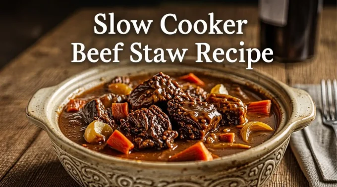 Slow Cooker Beef Stew Recipe