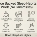10 Science Backed Sleep Habits That Actually Work (No Gimmicks)