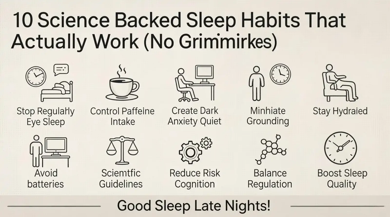 10 Science Backed Sleep Habits That Actually Work (No Gimmicks)