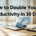 How to Double Your Productivity in 30 Days (Without Burnout)