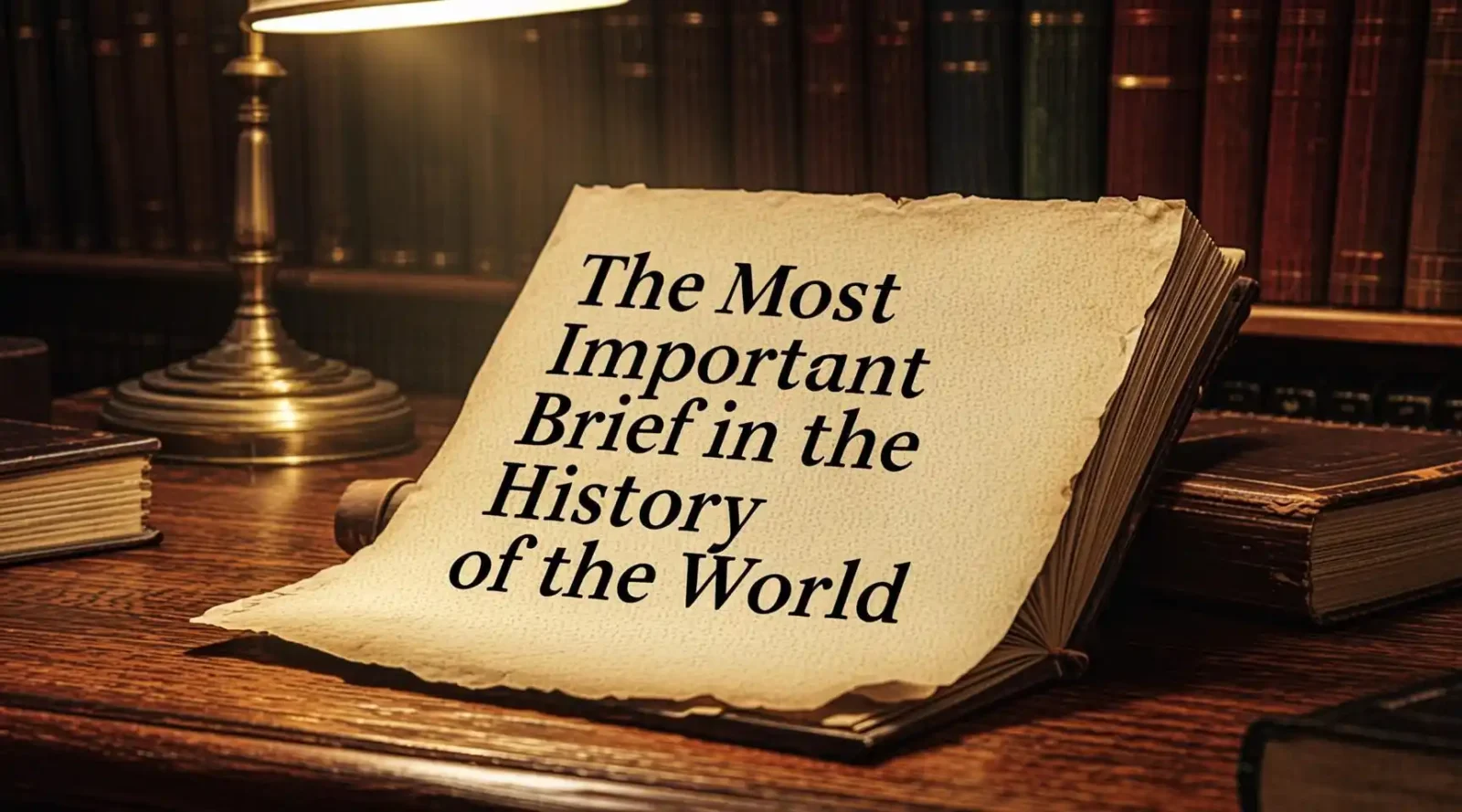 The Most Important Amicus Brief in the History of the World