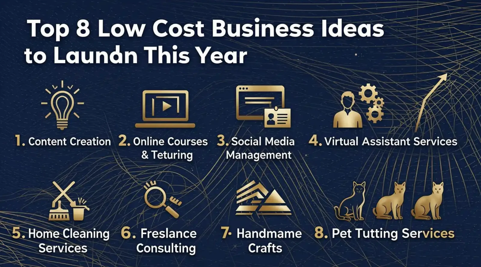 Top 8 Low Cost Business Ideas to Launch This Year