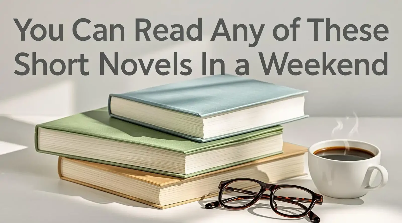 You Can Read Any of These Short Novels in a Weekend
