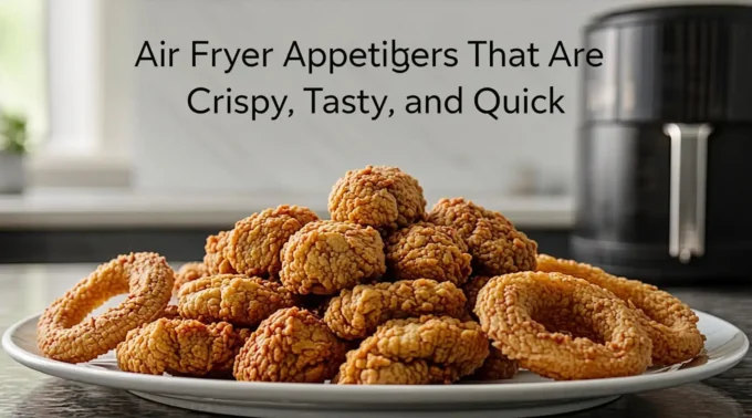 Air Fryer Appetizers That Are Crispy, Tasty, and Quick