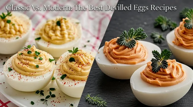 Classic vs. Modern The Best Deviled Eggs Recipes