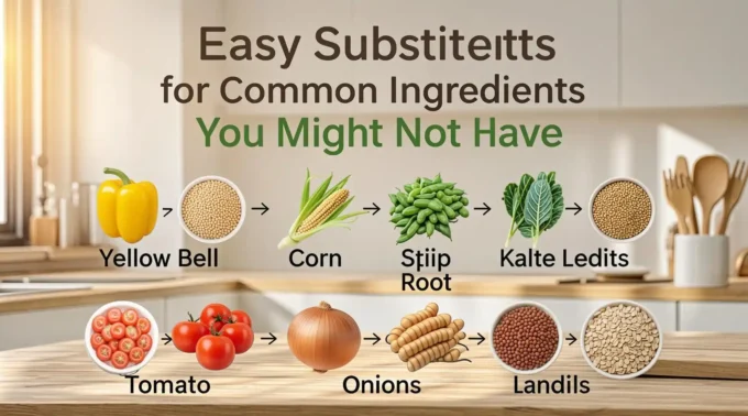 Easy Substitutes for Common Ingredients You Might Not Have