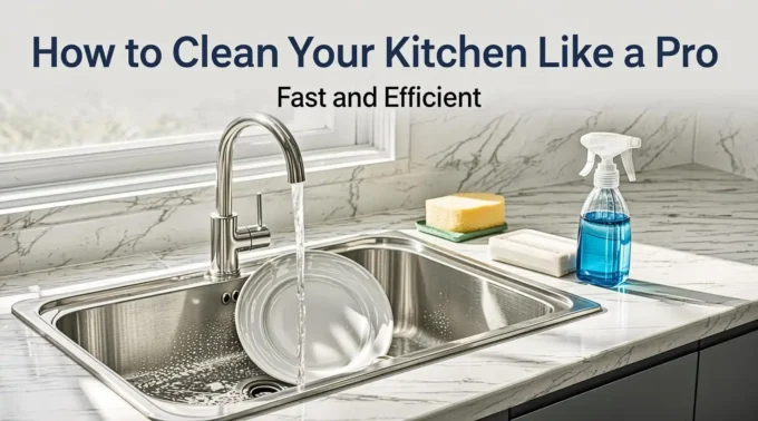 How to Clean Your Kitchen Like a Pro – Fast and Efficient
