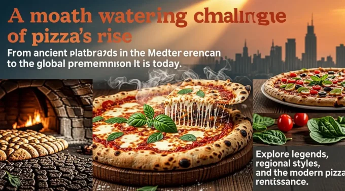 A mouth watering chronicle of pizza’s rise—from ancient flatbreads in the Mediterranean to the global phenomenon it is today. Explore legends, regional styles, and the modern pizza renaissance.