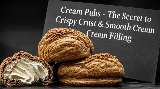Cream Puffs – The Secret to Crispy Crust & Smooth Cream Filling