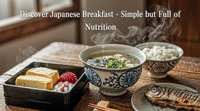 Discover Japanese Breakfast - Simple But Full Of Nutrition
