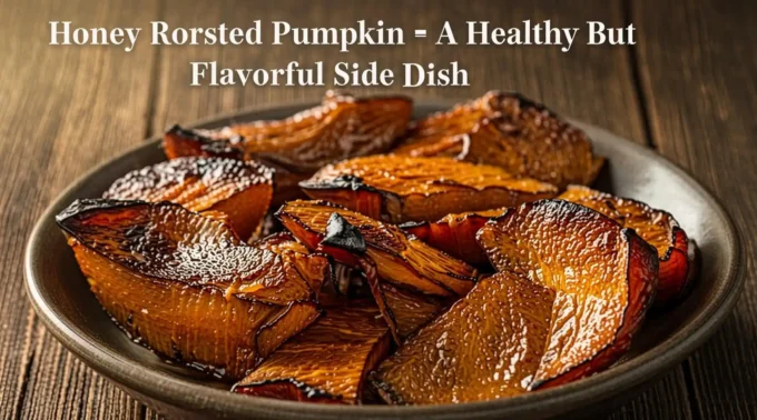 Honey Roasted Pumpkin – A Healthy But Flavorful Side Dish