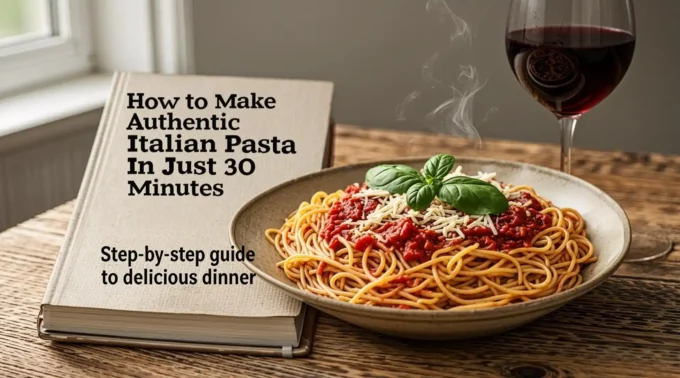 How to Make Authentic Italian Pasta in Just 30 Minutes