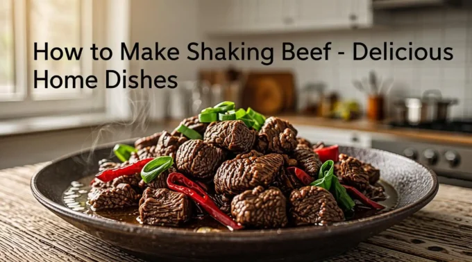How to Make Shaking Beef - Delicious Home Dishes