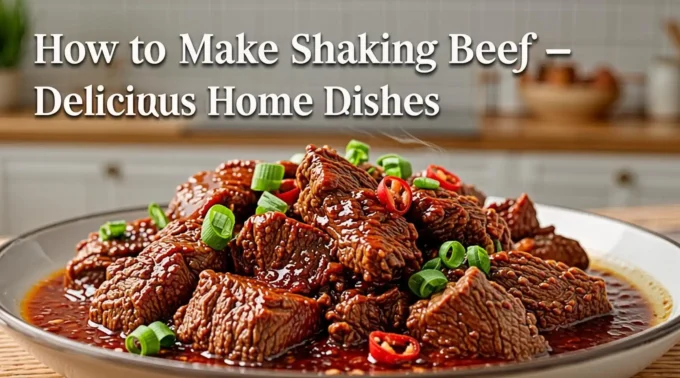 How to Make Shaking Beef – Delicious Home Dishes
