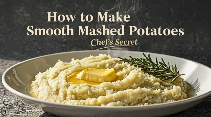 How to Make Smooth Mashed Potatoes – Chef's Secret
