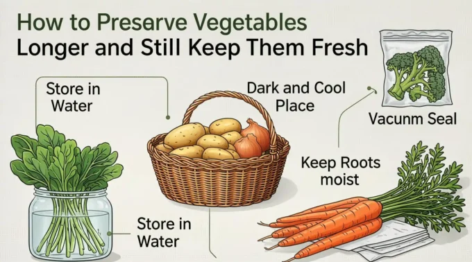 How to Preserve Vegetables Longer and Still Keep Them Fresh