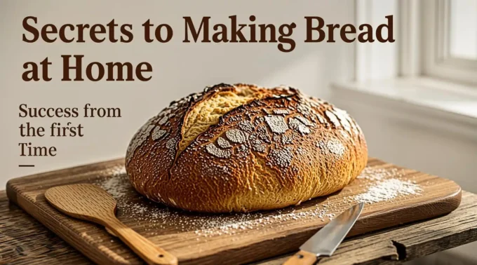 Secrets to Making Bread at Home - Success from the First Time
