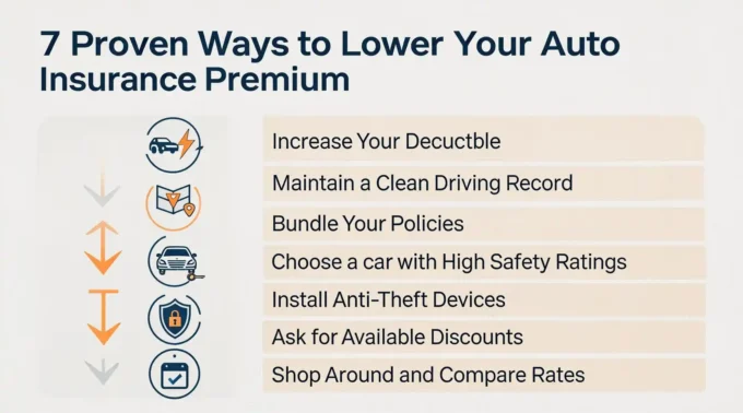 7 Proven Ways to Lower Your Auto Insurance Premium
