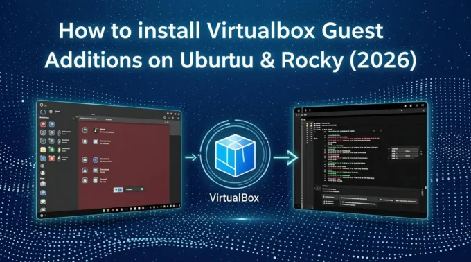 How to Install VirtualBox Guest Additions on Ubuntu & Rocky (2026)