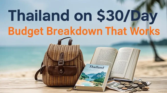 Thailand on $30Day A Budget Breakdown That Actually Works