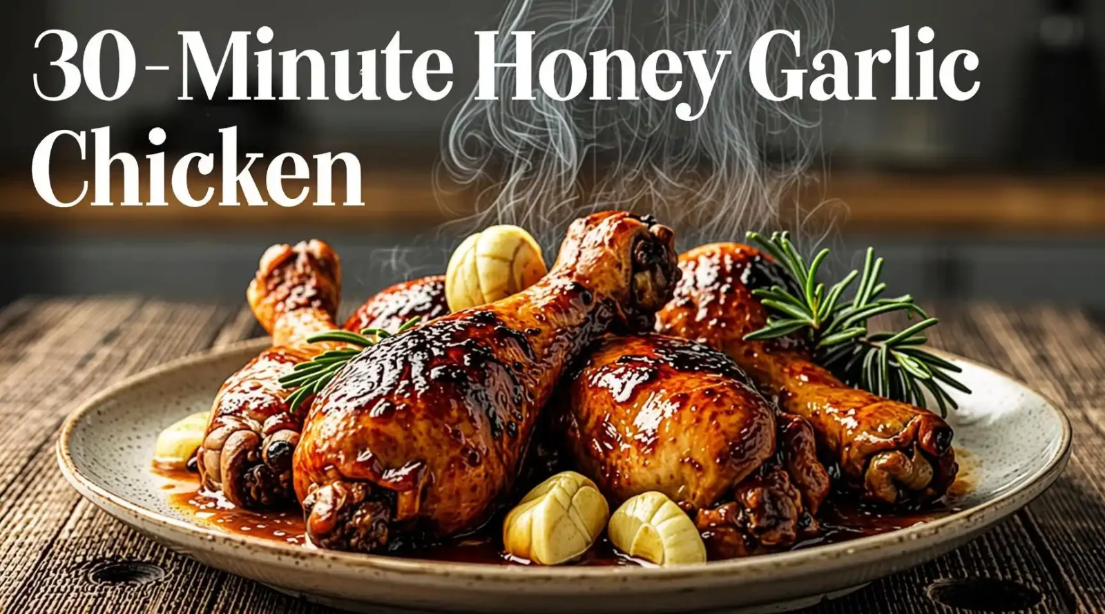 30 Minute Honey Garlic Chicken