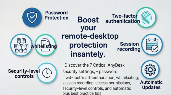 7 Essential AnyDesk Security Settings You Must Enable Today