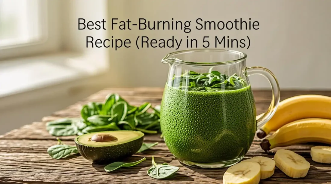Best Fat Burning Smoothie Recipe (Ready in 5 Mins)
