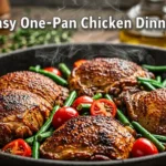 Easy One Pan Chicken Dinner