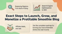How to Make Money Starting a Smoothie Blog – A Step by Step Blueprint