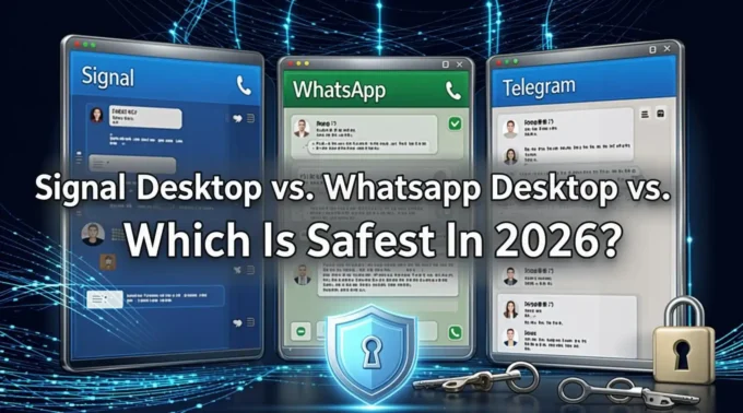 Signal Desktop vs. WhatsApp Desktop vs. Telegram Which is Safest in 2026